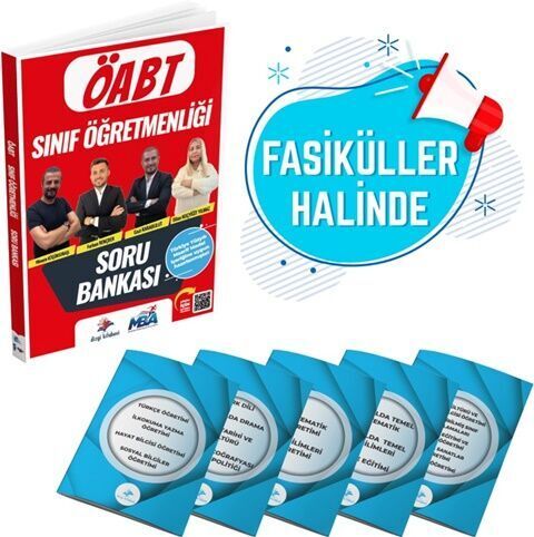 Dizgi Kitap ÖABT Sınıf Öğretmenliği Soru Bankası Çözümlü Fasikül Set - Gazi Karabulut Dizgi Kitap