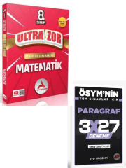 Paraf 2027 8. Sınıf Matematik Ultra Zor Soru Bankası + EVP Akademi Paragraf