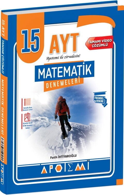 Apotemi Yayınları AYT Matematik 15 Çözümlü Deneme