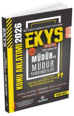 Dizgi Kitap 2026 MEB EKYS Müdür ve Yardımcılığı Konu Anlatımı 5. Baskı