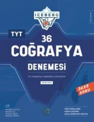 Okyanus Yayınları TYT Coğrafya Iceberg 36 Deneme