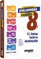 Ankara Yayıncılık 8. Sınıf T.C. İnkılap Tarihi ve Atatürkçülük Güçlendiren Fasikül Set