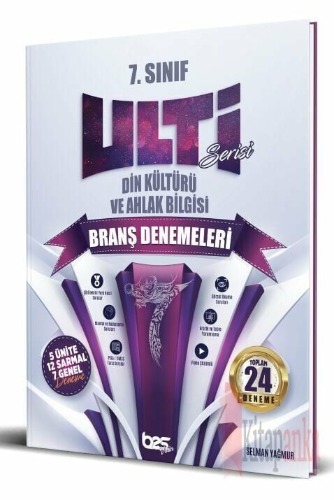 Bes Yayınları 7. Sınıf Din Kültürü ve Ahlak Bilgisi Ulti Serisi Denemeleri