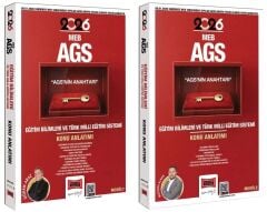 YENİ AGS - Yargı 2026 MEB-AGS nin Anahtarı Eğitim Bilimleri Türk Milli Eğitim Sistemi Konu Anlatımlı Modül 1-2 2 li Set - Gökhan Araz, Mustafa Alkan Yargı Yayınları