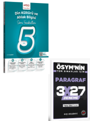 İntro 2027 5. Sınıf Din Kültürü ve Ahlak Bilgisi Soru Fasikülleri+ EVP Akademi Paragraf