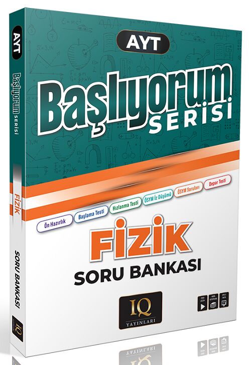 IQ Yayınları YKS AYT Fizik Başlıyorum Video Ders Kitabı IQ Yayınları