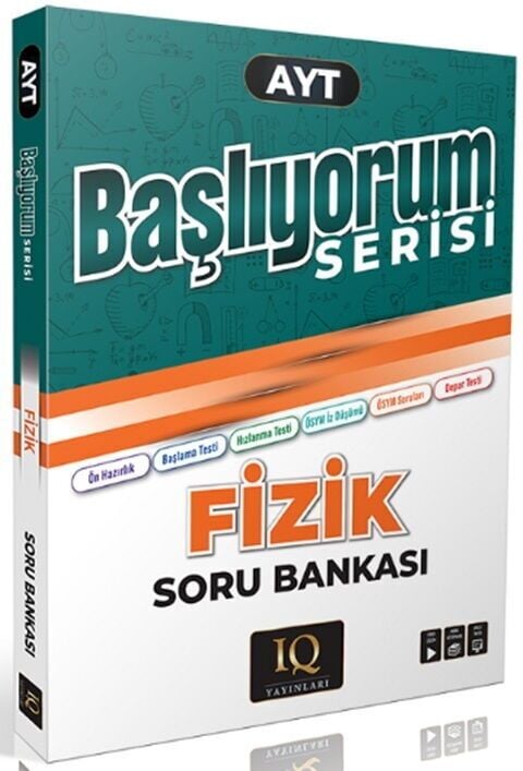 IQ Yayınları YKS AYT Fizik Başlıyorum Video Ders Kitabı IQ Yayınları