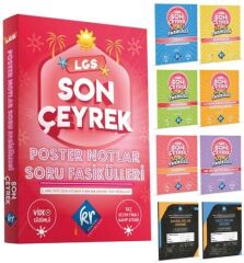 KR Akademi 8. Sınıf LGS Son Çeyrek Poster Notlar Soru Fasikülleri