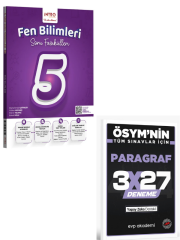 İntro 2027  5. Sınıf Fen Bilimleri Soru Fasikülleri + EVP Akademi Paragraf
