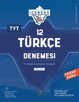 Okyanus Yayınları TYT Türkçe Iceberg 12 Deneme