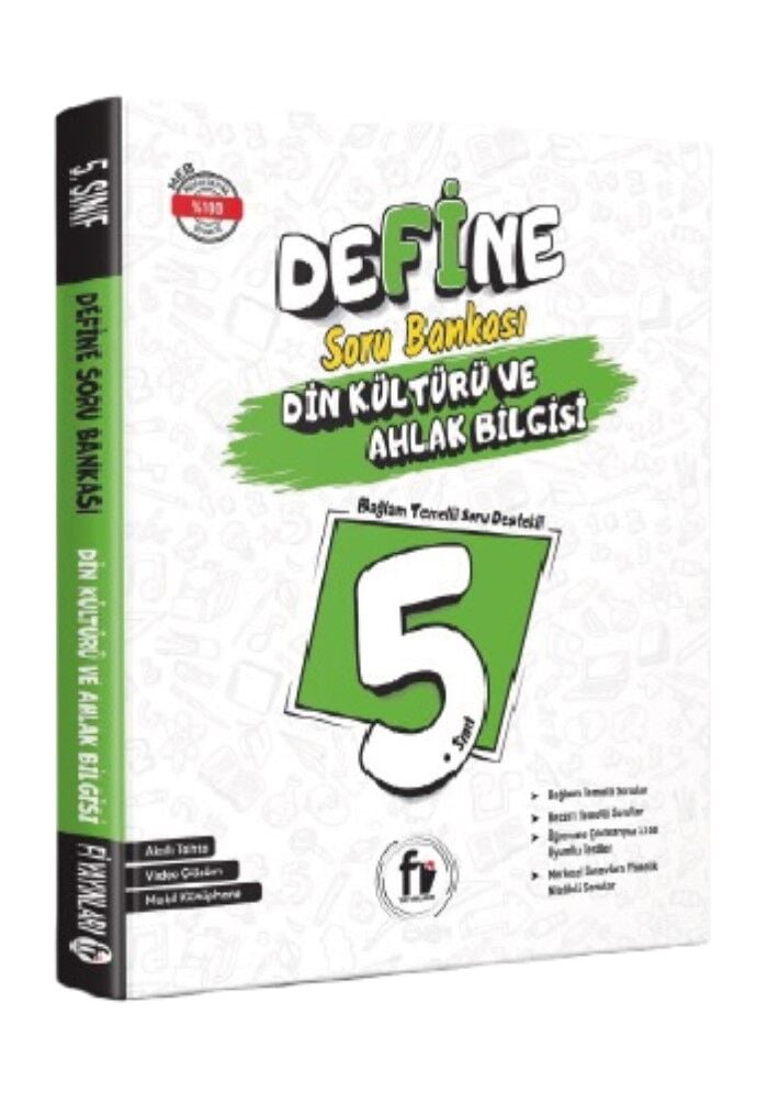 5. Sınıf Define Din Kültürü Soru Bankası Fi Yayınları
