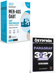 Pegem 2027 ÖABT MEB-AGS Sınıf Öğretmenliği Konu Anlatımlı Modüler Set+ EVP Akademi Paragraf