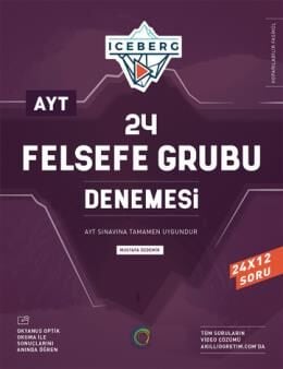 Okyanus Yayınları AYT Felsefe Grubu Iceberg 24 Deneme