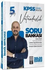 Retro 2026 KPSS Vatandaşlık 5Yüz Soru Bankası Çözümlü - İsmail Eryılmaz Retro Yayıncılık