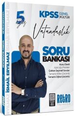 Retro 2026 KPSS Vatandaşlık 5Yüz Soru Bankası Çözümlü - İsmail Eryılmaz Retro Yayıncılık