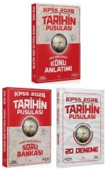 CBA Yayınları 2026 KPSS Tarihin Pusulası Konu Anlatımı + Soru Bankası + 20 Deneme 3 lü Set - İsmail Adıgüzel CBA Yayınları