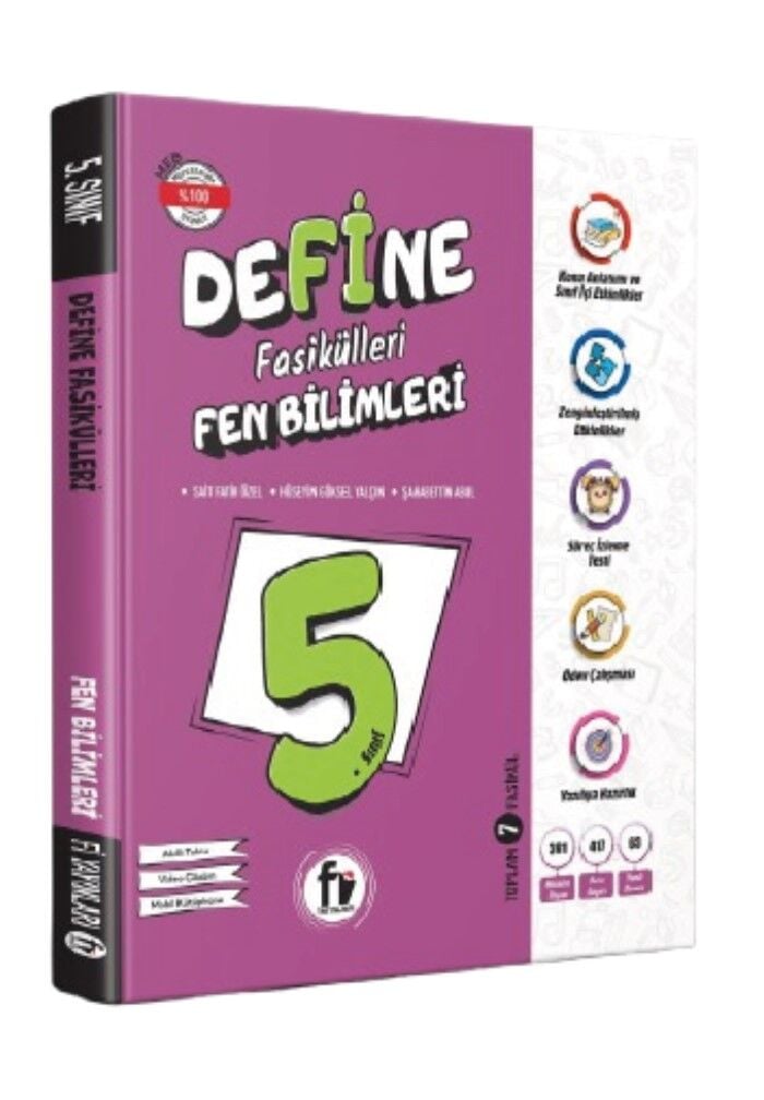 Fi Yayınları 5. Sınıf Define Fen Bilimleri Konu Anlatımlı Fasikül