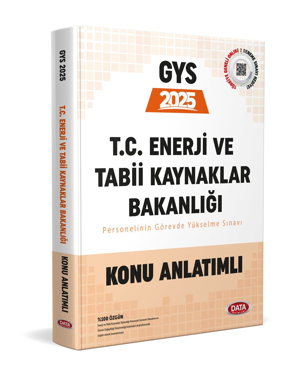 Data Yayınları 2025 GYS Enerji ve Tabii Kaynaklar Bakanlığı Hazırlık Kitabı