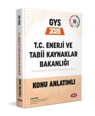 Data Yayınları 2025 GYS Enerji ve Tabii Kaynaklar Bakanlığı Hazırlık Kitabı