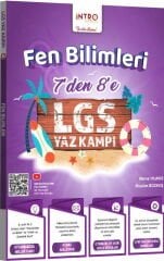 İntro Yayınları 7 den 8 e LGS Fen Bilimleri Yaz Kampı