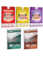 Anla Kazan + İntro 2026 7 Den 8 e Yaz Kampı Türkçe Matematik Fen ve Paragraf Dil Bilgisi Deneme Set