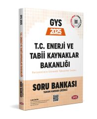 Data Yayınları 2025 GYS Enerji ve Tabii Kaynaklar Bakanlığı Soru Bankası