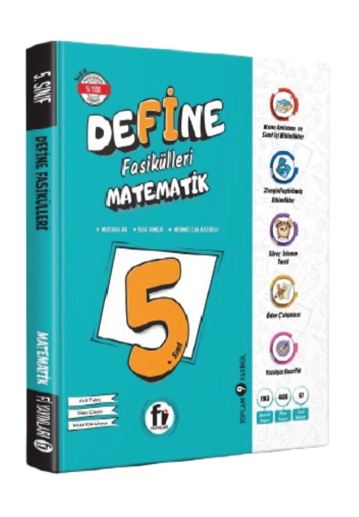 Fi Yayınları 5. Sınıf Define Matematik Konu Anlatımlı Fasikül