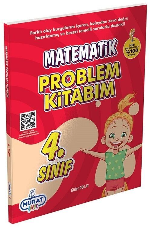 Murat 4. Sınıf Matematik Problem Kitabım Murat Yayınları