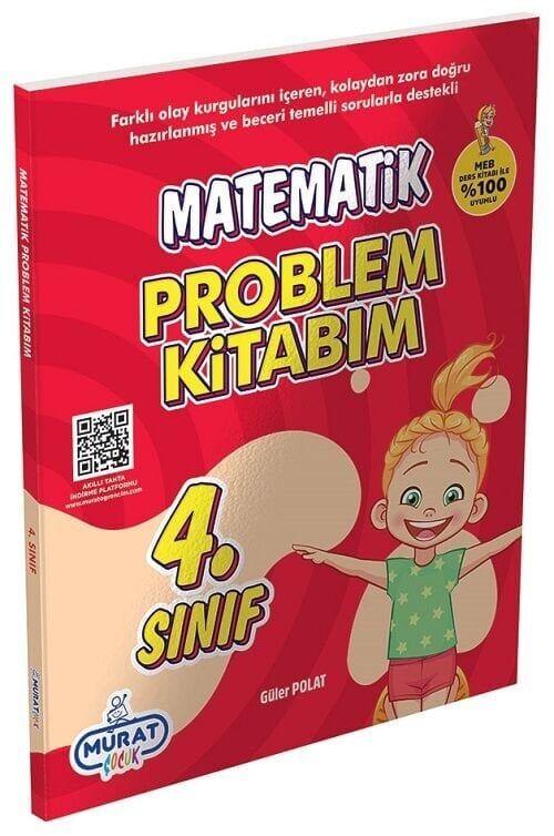 Murat Yayınları 4.Sınıf Matematik Problemler Kitabım
