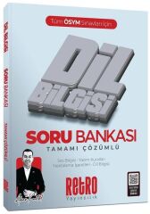 Retro 2026 KPSS TYT AYT MSÜ Dil Bilgisi Soru Bankası Çözümlü - Aker Kartal Retro Yayıncılık