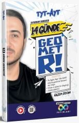 Doktrin YKS TYT AYT Sıfırdan Sonsuza 14 Günde Geometri Video Takip Kitabı - Kazım Özcan Doktrin Yayınları