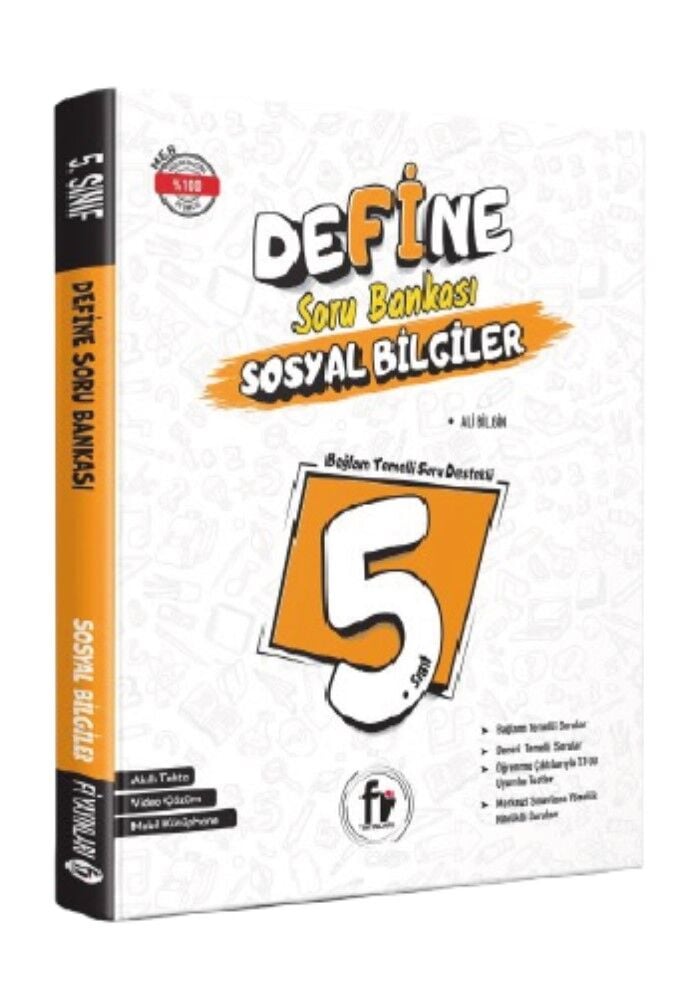 Fi Yayınları 5. Sınıf Define Sosyal Bilgiler Soru Bankası