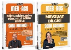 YENİ AGS - Hoca Kafası 2026 MEB-AGS Eğitim Bilimleri ve Türk Milli Eğitim Sistemi + Mevzuat Bilgisi Soru Bankası 2 li Set - Mevlüt Gündüz, Esra Özkan Karaoğlu Hoca Kafası Yayınları