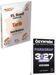 Çap 2027 11. Sınıf Tarih Plus Tematik Soru Bankası+ EVP Akademi Paragraf