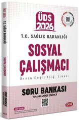 Data 2026 GYS ÜDS Sağlık Bakanlığı Sosyal Çalışmacı Soru Bankası Çözümlü Görevde Yükselme Ünvan Değişikliği Data Yayınları