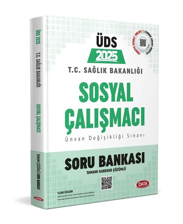 Data Yayınları 2025 ÜDS Sağlık Bakanlığı Sosyal Çalışmacı Soru Bankası