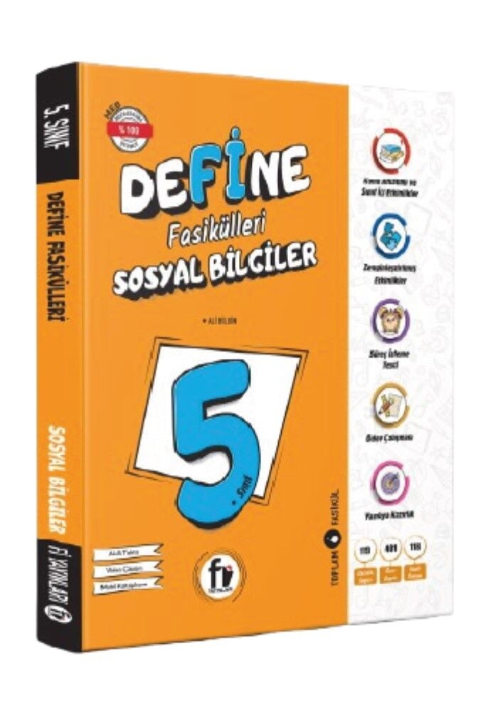 Fi Yayaınları 5. Sınıf Define Sosyal Bilgiler Fasikülleri Konu Anlatımlı