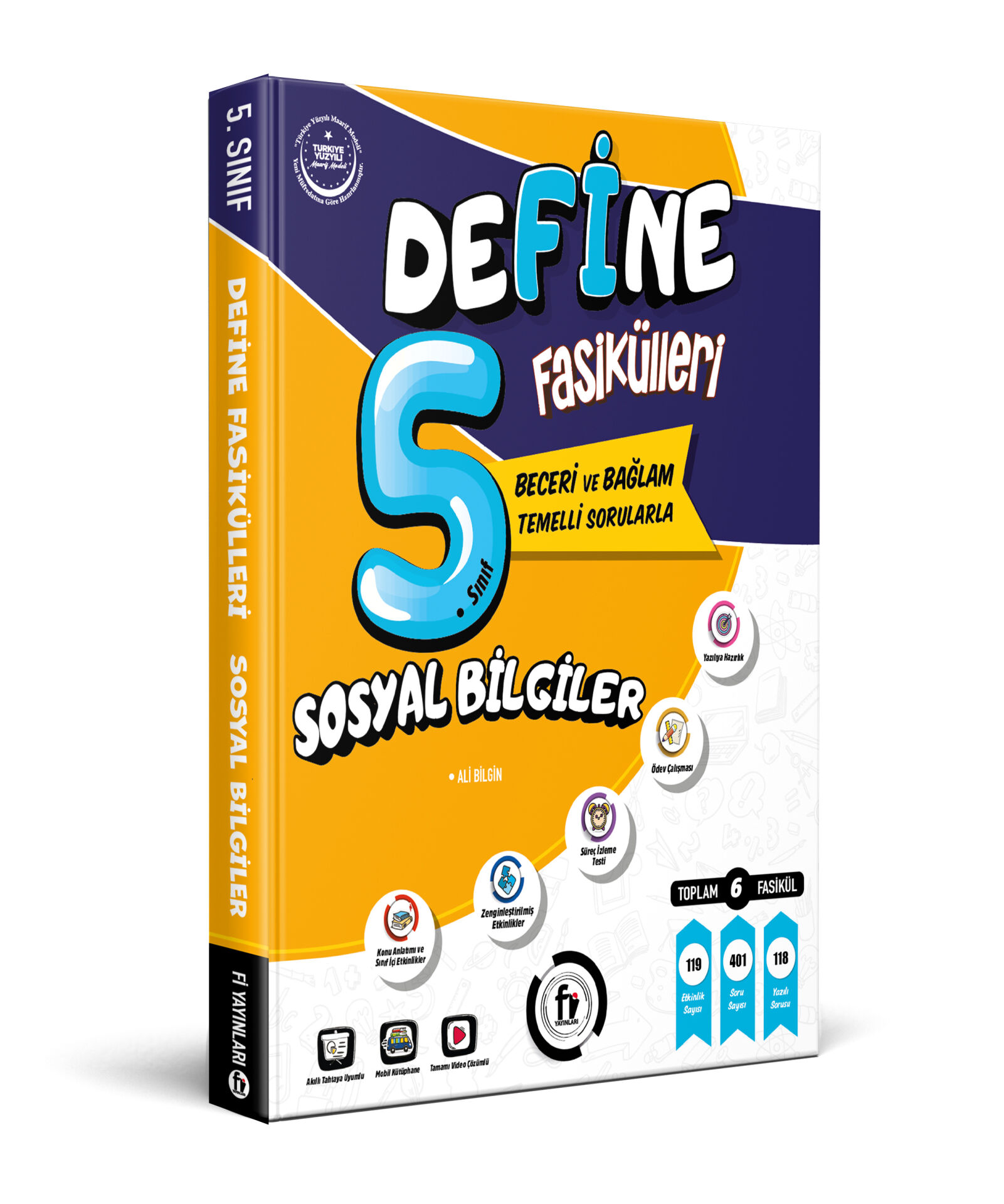 Fi Yayınları 5.SINIF DEFİNE SOSYAL BİLGİLER FASİKÜL (YENİ BASKI)