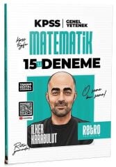 Retro 2026 KPSS Matematik 15 Deneme Çözümlü - İlker Karabulut Retro Yayıncılık
