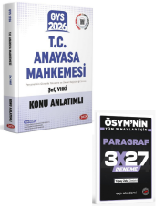 Data 2026 GYS TC Anayasa Mahkemesi Şef, VHKİ Konu Anlatımlı+ EVP Akademi Paragraf
