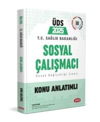 Data Yayınları 2025 Sağlık Bakanlığı ÜDS Sosyal Çalışmacı Konu Anlatımlı
