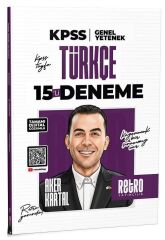 Retro 2026 KPSS Türkçe 15 Deneme Çözümlü - Aker Kartal Retro Yayıncılık