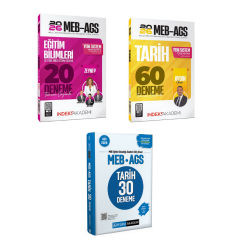 İndeks 2026 MEB-AGS Yeni Sistem Süper 3 'lü Deneme Seti
