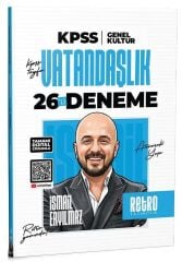 Retro 2026 KPSS Vatandaşlık 26 Deneme Çözümlü - İsmail Eryılmaz Retro Yayıncılık
