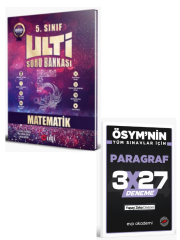 Ulti 2027 5. Sınıf Matematik Soru Bankası+ EVP Akademi Paragraf