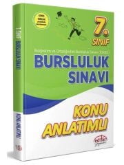Editör 7. Sınıf Bursluluk Sınavı Konu Anlatımlı Editör Yayınları