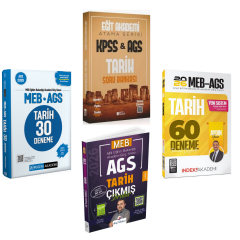 Eğit Akademi KPSS MEB-AGS Tarih Atama Serisi Soru Bankası + Deneme + Çıkmış Sorular Seti