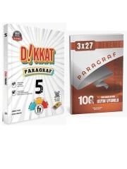 Anla Kazan + Fi 5. Sınıf Dikkat Paragraf Soru ve Anla Kazan Paragraf Deneme 2 li Set
