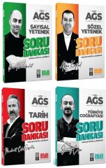 Retro 2026 MEB-AGS Sözel + Sayısal Yetenek + Tarih + Türkiye Coğrafyası Soru Bankası 4 lü Set Retro Yayıncılık