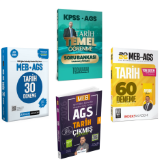 Tonyukuk KPSS AGS Tarih Temel Öğrenme Soru Bankası + AGS Tarih Denem + AGS Tarih Çıkmış Sorular Seti